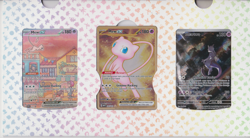 Pokemon TCG 151 UPC Promo Set Mew 053, Mewtwo 052, Metal Mew 205 in Original Pkg - Image 1