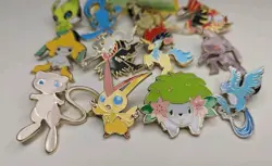 Pokemon Legendary 12 Enamel Pin Set Arceus Groudon Mew Darkrai Shaymin - Lot G - Image 2