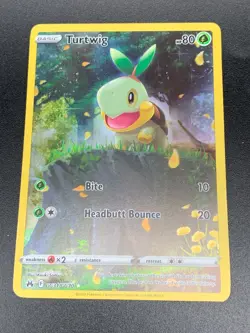 Turtwig - GG31/GG70 - Holo Rare Crown Zenith Galarian Gallery Pokemon NM 2023 - Image 1