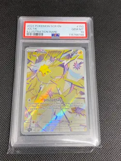 Joltik 150/142 Pokemon Stellar Crown Illustration Rare PSA 10 GEM MINT [EN] - Image 1