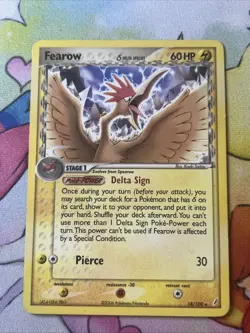 Pokemon TCG - Fearow 18/100 - EX Crystal Guardians VLP - Image 1