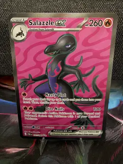 Salazzle ex 101/088: Perfect Order Ultra Rare Full Art Holo. NM Pokemon - Image 1