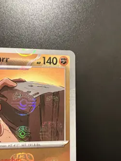 Pokemon Black Bolt #049/086 Conkeldurr (Master Ball Pattern) - Image 3