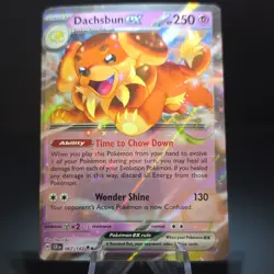 Pokemon Dachsbun ex 067/142 Double Rare Holo SV07: Stellar Crown - Image 1