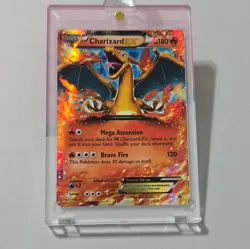 Pokemon TCG Charizard EX 12/108 Evolutions Holo EX 180 HP English - Image 1