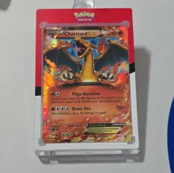 Pokemon TCG Charizard EX 12/108 Evolutions Holo EX 180 HP English - Image 3