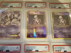 Lot Of 8 PSA 9 2016 Pokemon XY Evolutions EX, Pikachu, Mewtwo, Blastoise, P - Image 2