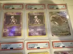 Lot Of 8 PSA 9 2016 Pokemon XY Evolutions EX, Pikachu, Mewtwo, Blastoise, P - Image 3