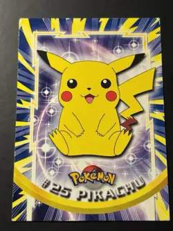 Topps Pikachu Pokemon Tv Animation 1999 - Blue Label - MP - Image 1