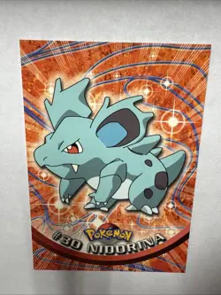 Topps Pokemon Nidorina #30 TV Animation Edition - Image 1