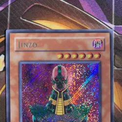 Yu-Gi-Oh! TCG Jinzo Pharaoh's Servant PSV-000 Unlimited Secret Rare MINT - Image 2
