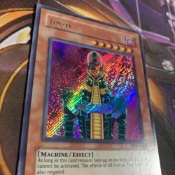 Yu-Gi-Oh! TCG Jinzo Pharaoh's Servant PSV-000 Unlimited Secret Rare MINT - Image 4