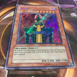 Yu-Gi-Oh! TCG Jinzo Pharaoh's Servant PSV-000 Unlimited Secret Rare MINT - Image 5
