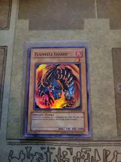 YUGIOH FLAMVELL GUARD HA01-EN009 SUPER LIMITED EDITION NM - Image 3