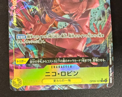 One Piece Card Game TCG OP09-107 R Nico Robin Bandai Made in Japan Anime Special - Image 4
