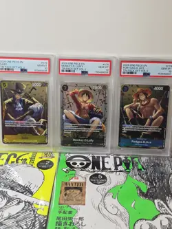 SEQUENTIAL ONE PIECE EN TIN PACK SET VOL.2 SABO, LUFFY, ACE - Image 1