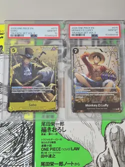 SEQUENTIAL ONE PIECE EN TIN PACK SET VOL.2 SABO, LUFFY, ACE - Image 3