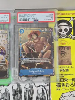 SEQUENTIAL ONE PIECE EN TIN PACK SET VOL.2 SABO, LUFFY, ACE - Image 5