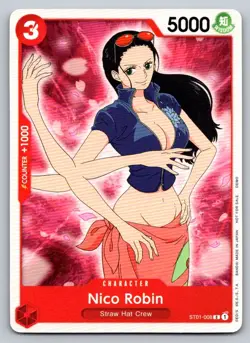 One Piece Nico Robin ST01-008 Starter Deck 1: Straw Hat Crew Regular - Image 1