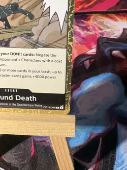 Ground Death Foil OP14-096 The Azure Sea's Seven One Piece English - Image 5