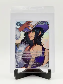 Ms. All Sunday SP OP16 The Time of Battle One Piece TCG English - Image 1
