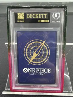 One Piece CCG Boa Hancock You’ll Frighten Me… Beckett 10 Pristine Black Label - Image 2