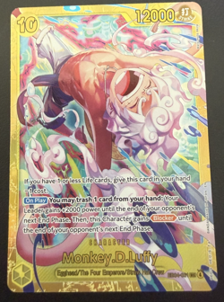 Monkey.D.Luffy EB04-061 (OP15-EB04) SEC Adventure on Kami's Island One Piece NM - Image 1