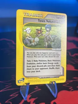 Pokemon Town Volunteers Aquapolis Regular Card 136/147 - Image 2