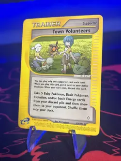 Pokemon Town Volunteers Aquapolis Regular Card 136/147 - Image 3