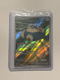 Pokemon TCG Snorlax Promo Card Scarlet Violet 151 SVP051 Sealed - Image 3