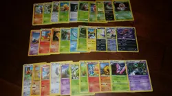 Pokemon Trading Card Game lot of 30 cards, some Holos, Great Price, Lot# 1 - Image 1
