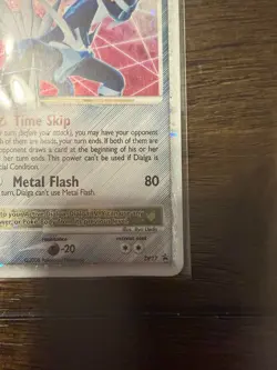 Pokemon TCG Dialga LV.X DP Black Star Promotional Holo Card DP17 - Image 4