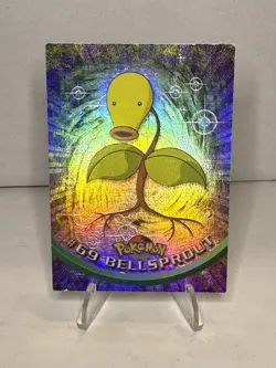 Topps Chrome Pokemon TCG Bellsprout Card #69 Rainbow - Image 1