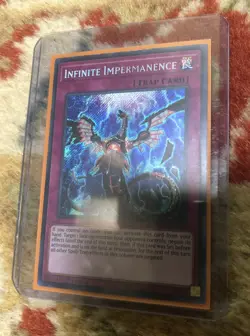 YUGIOH - 3x Infinite Impermanence - FLOD-EN077 - Secret Rare - LP/MP - Image 4