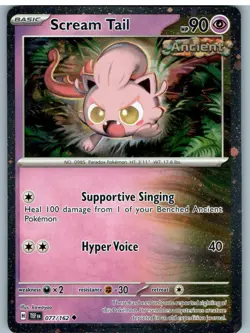 Scream Tail - (Cosmos Holo) Uncommon Miscellaneous Cards & Products 077/162 NM - Image 1