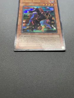 Yu-Gi-Oh! Strike Ninja Ultra Rare 1st Edition IOC-007 HP (DAMAGED) - Image 2