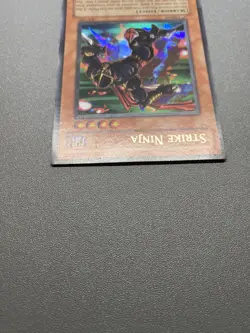 Yu-Gi-Oh! Strike Ninja Ultra Rare 1st Edition IOC-007 HP (DAMAGED) - Image 4