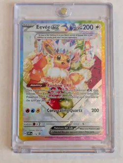 Pokemon TCG Scarlet & Violet Eevee EX 174 SV Promo Card - Image 1
