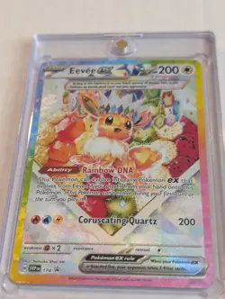Pokemon TCG Scarlet & Violet Eevee EX 174 SV Promo Card - Image 2