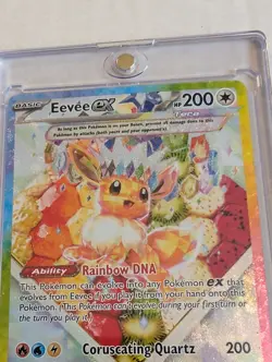 Pokemon TCG Scarlet & Violet Eevee EX 174 SV Promo Card - Image 3