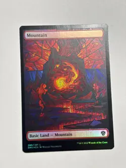 Mountain (Showcase) Dominaria United Foil Magic the Gathering MTG - Image 1