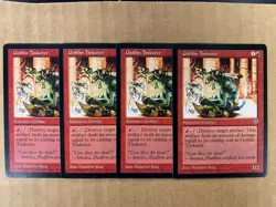 MTG 4x Goblin Tinkerer Mirage Premodern Pauper Magic the Gathering x4 NM - Image 1