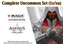 ASSASSIN'S CREED - Complete Uncommon Set (x1/ea) MTG - Image 1