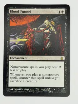Blood Funnel Ravnica: City Of Guilds NM Magic The Gathering MTG - Image 1