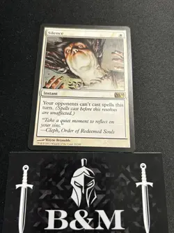 MTG - Silence - Core Set 2014 (M14) - Rare - Image 1
