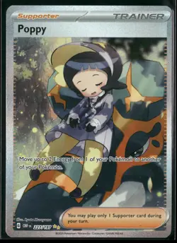 Poppy 227/197 Special Illustration Rare Obsidian Flames Pokemon Lightly Played - Image 1