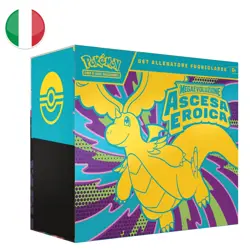 Pokemon Megaevoluzione Ascesa Eroica ETB Set Allenatore Fuoriclasse ITA SEALED - Image 1