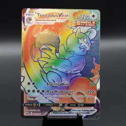 Tornadus VMAX 209/198 Rainbow Rare Chilling Reign Pokemon Holo Near Mint - Image 1