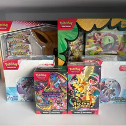 Pokemon Bundle - Ascended heroes + Prismatic evolutions + Phantasmal Flames + JT - Image 1