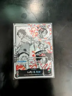 One Piece TCG Luffy & Ace (Parallel) - Starter Deck EX: Luffy & Ace (ST-30) - Image 1
